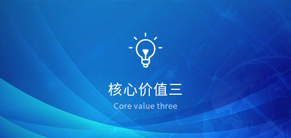 核心价值三