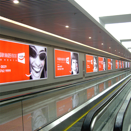 LED拉布灯箱  机场灯箱