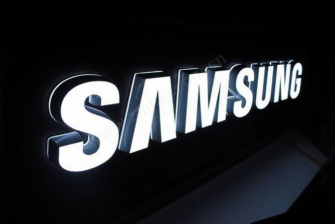 亚克力无边发光字 门店招牌