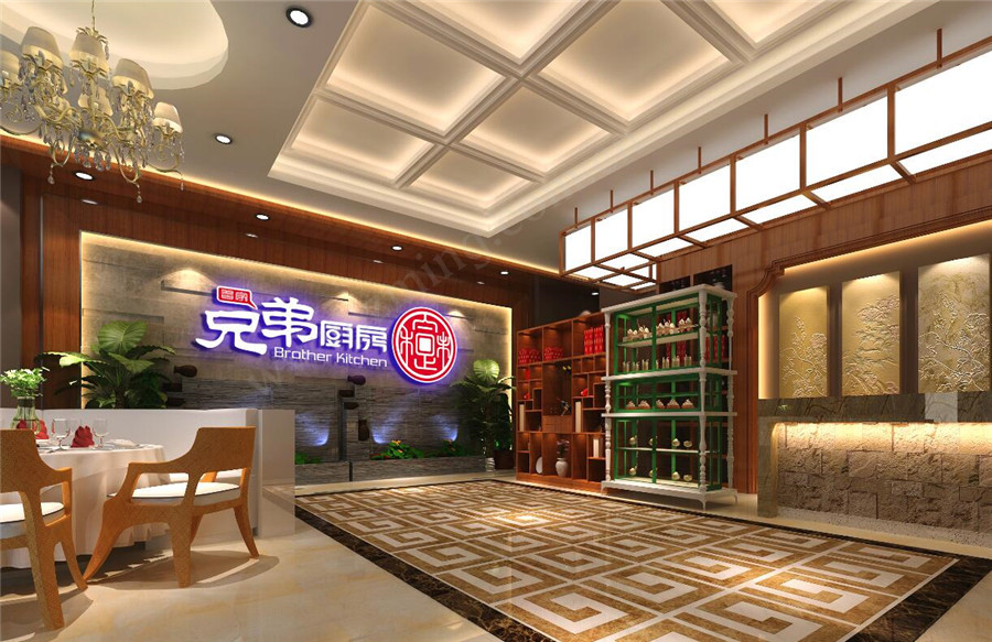 习家兄弟厨房各分店led显示屏安装完成