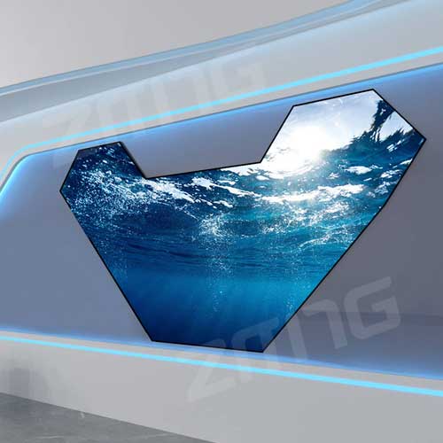 定制不规则LED显示屏-湖南15年生产电子屏厂家